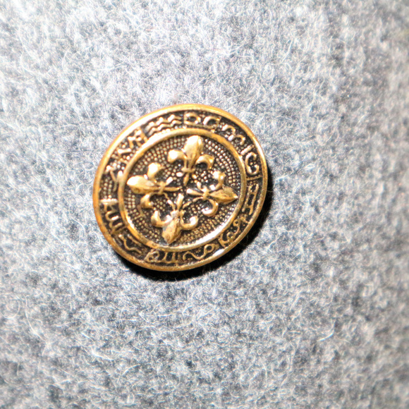 Vtg DAVID BENJAMIN Collection Heather Wool Coat Sz 14 US Women - Picture 5 of 8